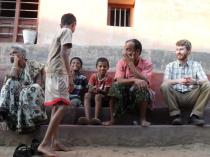 In a small village near Mandya, India